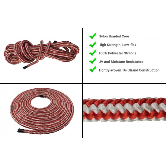 Pelican Arborist-16 Strand 12.7 mm (1/2 inch) Rope - 7000 lbs Breaking Strength