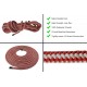 Pelican Arborist-16 Strand 12.7 mm (1/2 inch) Rope - 7000 lbs Breaking Strength