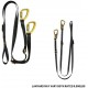 Fusion Climb Pro Backyard Zip Line Kit Harness Lanyard Bundle FK-A-HL-13