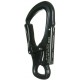 Fusion Climb Tudor Lightweight Aluminum Double Locking Captive Eye Snap Hook Carabiner 32kN Black 10-Pack