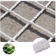 LYRFHW White Climbing Net，Isolation Protection Net Nursery Children's Staircase Protective Net Balcony Decorations Fence Net Nylon Anti-Fall Cover Net (Size : 34m)