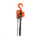 2200 lbs. 1 ton 10 ft Manual Chain Hoist G80 Black Tempered Chain