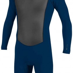 O'Neill Men's O'Riginal 2mm Back Zip Long Sleeve Spring Wetsuit, Abyss/Abyss, M