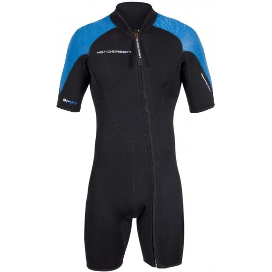 Henderson Men's 3mm Thermoprene Pro Front Zip Shorty Wetsuit