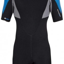 Henderson Men's Thermoprene Pro Wetsuit 3mm Back Zip Shorty Black