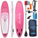 Shridinlay Inflatable Stand Up Paddle Board Surfing SUP Boards, 6 Inches Thick ISUP Boards with Backpack,Adjustable Paddle, Waterproof Bag,Leash,and Hand Pump for All Skill Levels