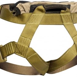 Fusion Tactical Griffin Military Police Half Body Search Rescue Harness Duty Belt 23kN Medium Coyote Brown