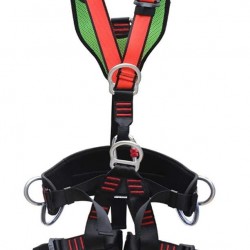 xgfqb Safety Harness, Full Body Climbing Harness, Full Body Fall Protection Equipment, Removable Safety Belt, Personal Protective Equipment, Dorsal Ring Side D-Rings, Climbing, Downhill