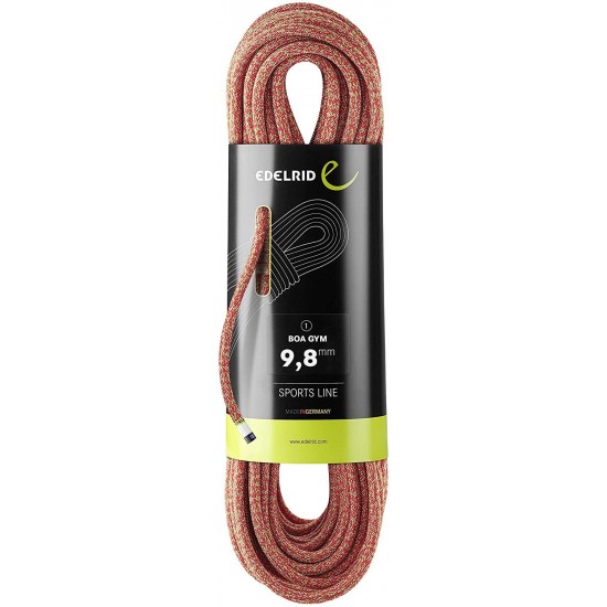 EDELRID Boa Gym 9.8mm Dynamic Climbing Rope