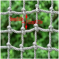 Child Adult Climbing Training Rope Net Garden Protection Net Playground Kindergarten Basketball Court Fence Safety Net High Altitude Anti-Fall Net Trailer Net