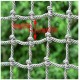 Child Adult Climbing Training Rope Net Garden Protection Net Playground Kindergarten Basketball Court Fence Safety Net High Altitude Anti-Fall Net Trailer Net