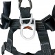 Fusion Climb Tac Rescue Tactical Full Body EVA Padded Heavy Duty Steel Adjustable Zipline Harness 23kN S Black