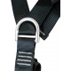 Fusion Climb Tac Rescue Tactical Full Body EVA Padded Heavy Duty Steel Adjustable Zipline Harness 23kN S Black