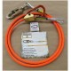 Arborist Climbing 5/8 X 12FT STEELCORE FLIP LINE KIT Carabiner 75243