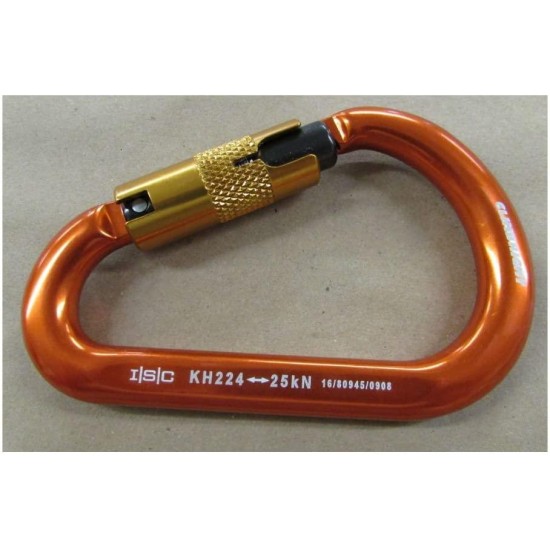 Arborist Climbing 5/8 X 12FT STEELCORE FLIP LINE KIT Carabiner 75243