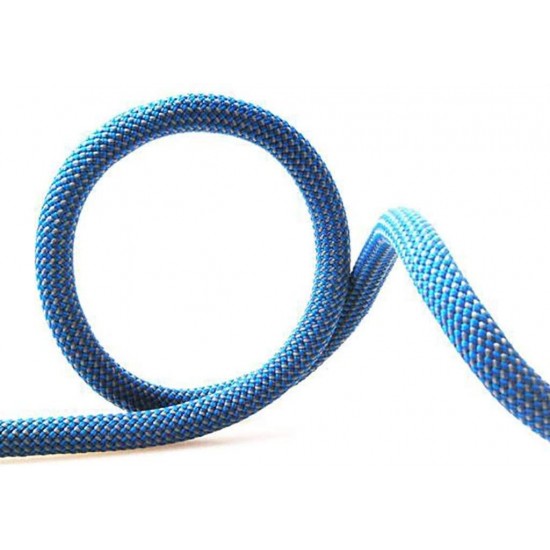 CHUNSHENN Climbing Rope Static Rope Speed Drop Rope Nylon Rope 9/10/10.5mm Diameter Length 10/20/30/40/50/100m Blue Ropes (Size : 10mm 100m) Outdoor Recreation