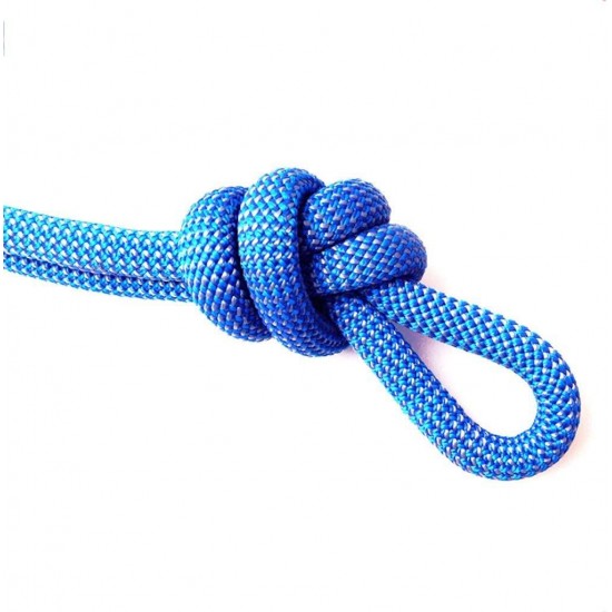 CHUNSHENN Climbing Rope Static Rope Speed Drop Rope Nylon Rope 9/10/10.5mm Diameter Length 10/20/30/40/50/100m Blue Ropes (Size : 10mm 100m) Outdoor Recreation