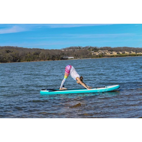 Soopotay Inflatable SUP Stand Up Paddle Board, Inflatable SUP Board, iSUP Package with All Accessories