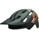 Bell Super Air MIPS Adult Mountain Bike Helmet - Matte/Gloss Green/Infrared (2021), Large (58-62 cm)