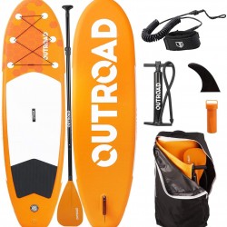 Outroad Water Inflatable Stand Up Paddle Board, 10.5 ft Length 6