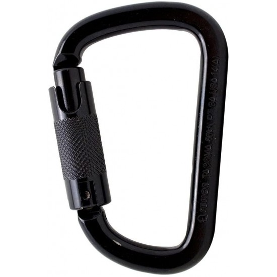 Fusion Climb Pro Backyard Zip Line Kit Harness Lanyard Trolley Carabiner Helmet Vest Glove Bundle FK-A-HLTCHVG-35