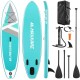 MaxKare Sup Inflatable Stand Up Paddle Board with 10'30''6'' Premium Paddleboard & Bi-Directional Pump & Backpack Portable for Youth Adult Have Fun in River, Oceans and Lakes