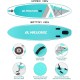 MaxKare Sup Inflatable Stand Up Paddle Board with 10'30''6'' Premium Paddleboard & Bi-Directional Pump & Backpack Portable for Youth Adult Have Fun in River, Oceans and Lakes