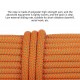 CHUNSHENN Climbing Rop Climbing Rope, Hemp Rope, Aerial Work Rope, 8/10.5/12MM, Polyester Material, Multi-Purpose, Rescue, Rock Climbing, Mountaineering Equipment Outdoor Recreation