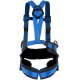 Fusion Climb Skylux Full Body Adjustable Bungee Harness 23kN M-L Blue