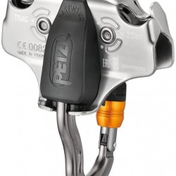 PETZL TRAC Pulley with Vertigo Wire-Lock Zipline Pulley