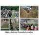 Jute Twine Rope,Decoration Cargo Fencing Patio Banister Netting Outdoor Protective Garden Nets Children Climbing Safety Tree House Handrail Protection Playground Net Heavy Duty Fall Prevention Nets