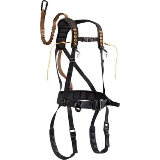 Muddy Safeguard Harness, Large, Black