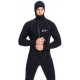 Ultra Stretch 3Mm Neoprene Wetsuit, Winter Warm Front Zip Full Body Diving Suit for Men Snorkeling Scuba Diving Swimming Surfing