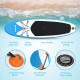 Rumlad Inflatable Stand Up Paddle Board 4 Inches Thick with One-Way Sup Dedicated Pump&Backpack