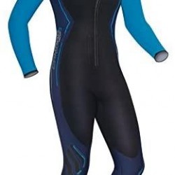 Camaro Men's Titanium 3mm Wetsuits, Black/Blue, Medium