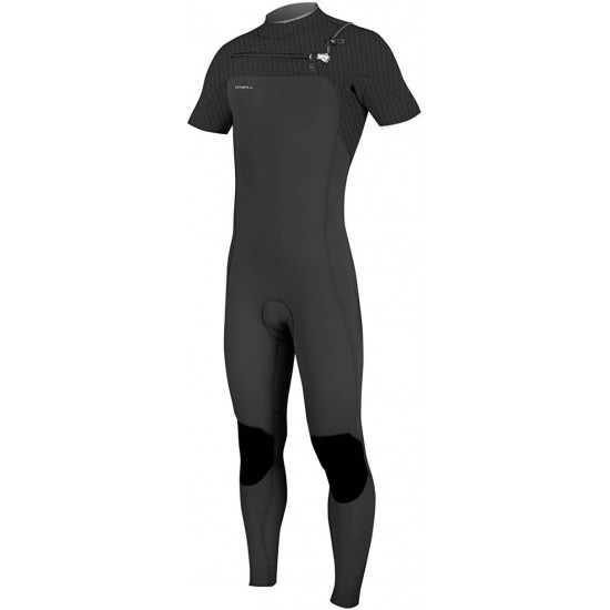 O'Neill Men's Hyperfreak 2mm Chest Zip Short Sleeve Full Wetsuit