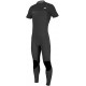 O'Neill Men's Hyperfreak 2mm Chest Zip Short Sleeve Full Wetsuit