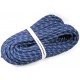 LHGH 14mm Outdoor Climbing Rope, A Static Rope Climbing, Rope Climbing Equipment Fire Escape Rope Rescue Parachute Blue-Green Climbing Rope (Size : 40M)