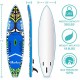 Tuxedo Sailor Inflatable Stand Up Paddle Board Surfboard Ultra-Light (18.9lbs) SUP with Adj Paddle, ISUP Backpack, Pump, Phone Bag, Leash for Adults and Kids of All Levels of Surfing