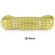 DLYDSS Climbing Rope, Static Rock Climbing Rope, Outdoor Rappelling Rope, 9/10.5MM, Wear-Resistant, High Temperature Resistant Flame Retardant Rope