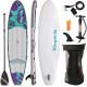 Kingdely Inflatable Stand Up Paddle Board, 10'6 x 6''x 31'', Comes with Durable SUP Accessories & Portable Carry Bag, Non-Slip Deck, Leash, Paddle and Pump, Standing Boat for Youth & Adult