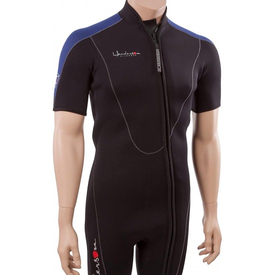 Henderson Thermoprene Mens Big & Tall Front Zipper 3mm Shorty Wetsuit