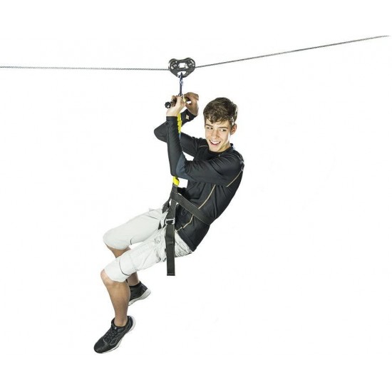 150' Rogue PRO Zip Line Kit, Complete Package, Tensioning Kit, 1 Year Warranty