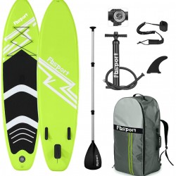 Premium Inflatable Stand Up Paddle Board (6 inches Thick) with Durable SUP Accessories & Carry Bag | Wide Stance, Surf Control, Non-Slip Deck, Leash, Paddle and Pump , Standing Boat for Youth & Adult