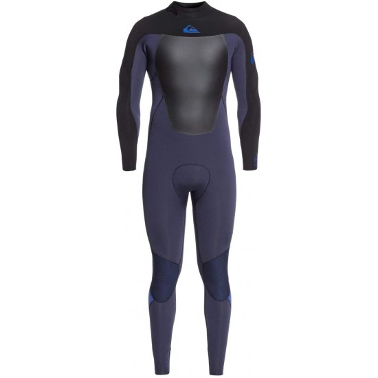 Quiksilver Mens 3/2Mm Syncro - Back Zip GBS Wetsuit for Men Back Zip GBS Wetsuit Black Xls