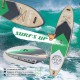 UICE Grey Wood Inflatable Stand Up Paddle Board 11'x33 x6, Unique Classic Design with Premium Standard Accessories Popular Size for Turing, Surfing and Yoga