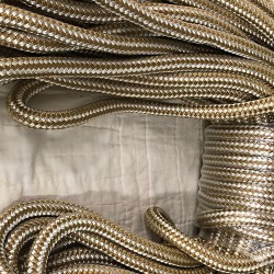 Gold Double Braid Nylon Rope 5/8 inch by 150 feet