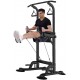 Adjustable Multi-Function Power Tower,Power Tower Dip Station,Pull up Bar Push Up-Weight Capacity with Backrest Workout Dip Station Home Gym Fitness Equipment