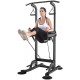 Adjustable Multi-Function Power Tower,Power Tower Dip Station,Pull up Bar Push Up-Weight Capacity with Backrest Workout Dip Station Home Gym Fitness Equipment