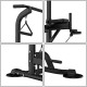 Adjustable Multi-Function Power Tower,Power Tower Dip Station,Pull up Bar Push Up-Weight Capacity with Backrest Workout Dip Station Home Gym Fitness Equipment